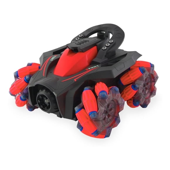 Carro A Control Remoto 2.4 Ghz, Con Luz Y Vapor De Agua rojo S