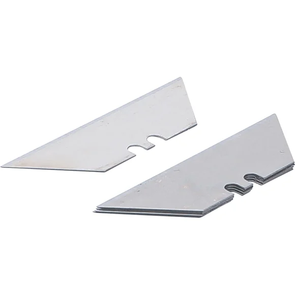 Juego de cuchillas trapezoidales 0.6 x 12 mm | 5 piezas | BGS 7975