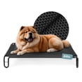 thumbnail image 1 of Cama Elevada para Perro con Malla Transpirable, Catre de Mascotas Esquimal (Negro, 110x76x20 cm), 1 of 7