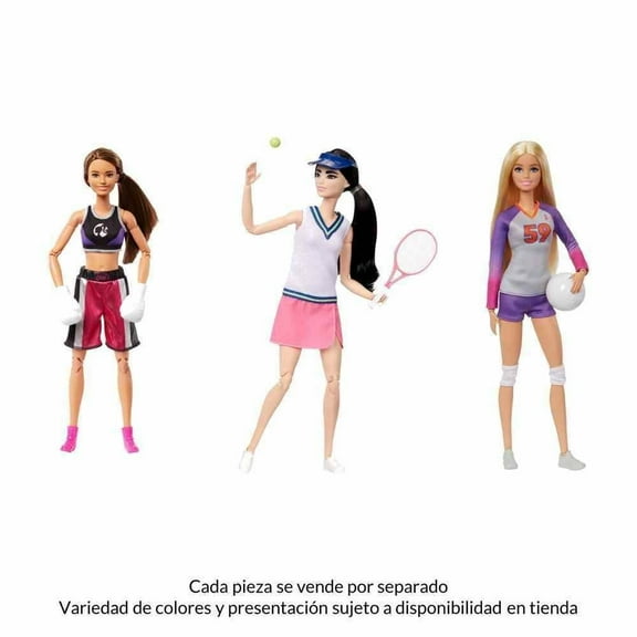 Muñeca Barbie Profesiones Deportistas Varios Modelos 1 pieza
