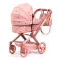 thumbnail image 3 of Cochecito de Muñeca Bayer Xeo 2 en 1 Coral Rosa Floral, 3 of 6