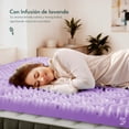 thumbnail image 3 of Colchoneta de Memory Foam Dreamlab con Infusión de Lavanda Topper de 5cm Matrimonial, 3 of 10
