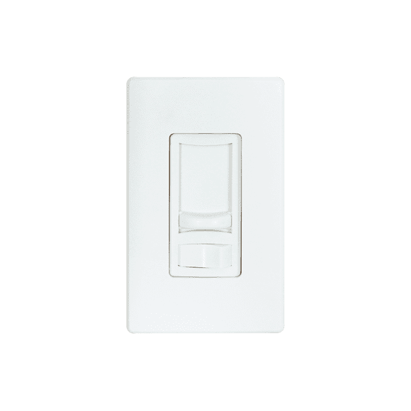 Ipsa Atenuador De Luz Con Placa Vertical Hasta 600w Maximo, Instalación Unipolar, Color Blanco