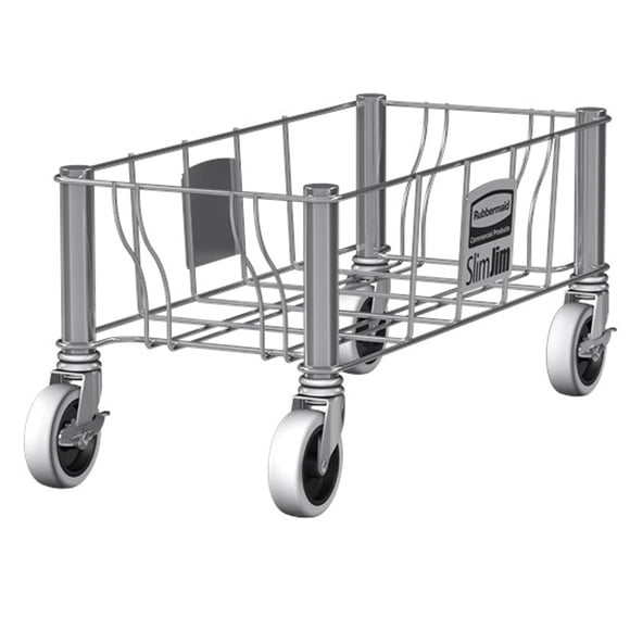 Plataforma con Ruedas Contenedores Slim Jim Rubbermaid Rubbermaid Slim