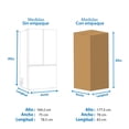 thumbnail image 4 of Refrigerador Midea French Door 19 Pies Negro MDRF700FGM2, 4 of 5
