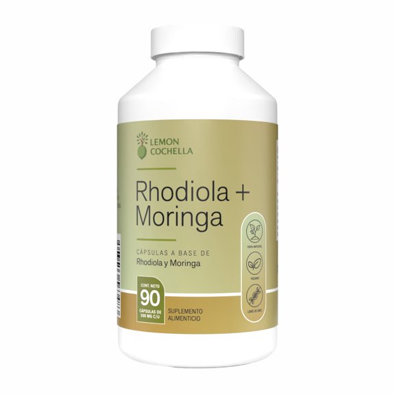 Rhodiola + Moringa 90 capsulas