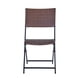 thumbnail image 3 of Set de 4 Sillas Plegables para Jardín y Exteriores de Rattan Durable, 3 of 9