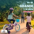 thumbnail image 2 of Bicicleta Infantil para Niña BUBBLEGUM R16 Blanca, 2 of 8