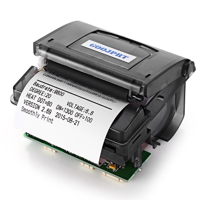 Mini impresora térmica de incorporada de 58 mm RS232 + Interfaz USB Impresión de 60-80 mm / s CUTICAT Impresora térmica integrada