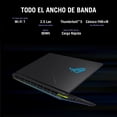 thumbnail image 2 of Laptop Asus ROG G615JMR-RV279W Ci7 16GB 1TB RTX 5060 Verde, 2 of 5