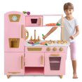 thumbnail image 4 of Cocina De Juguete Cocinita De Madera Para Niñas Kids House pink And Gold COC9PG, 4 of 7