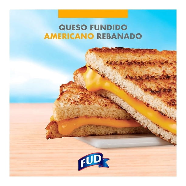 Imagen 3 de Queso americano FUD 46 fundido 10 rebanadas 140 g