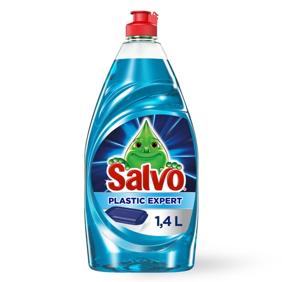 Lavatrastes Salvo Líquido, Plastic Expert, Combate Grasa Difícil 1.4 l