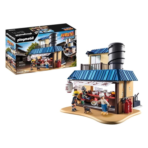 Set de Juego Playmobil Naruto Ichiraku Ramenshop 105 Piezas