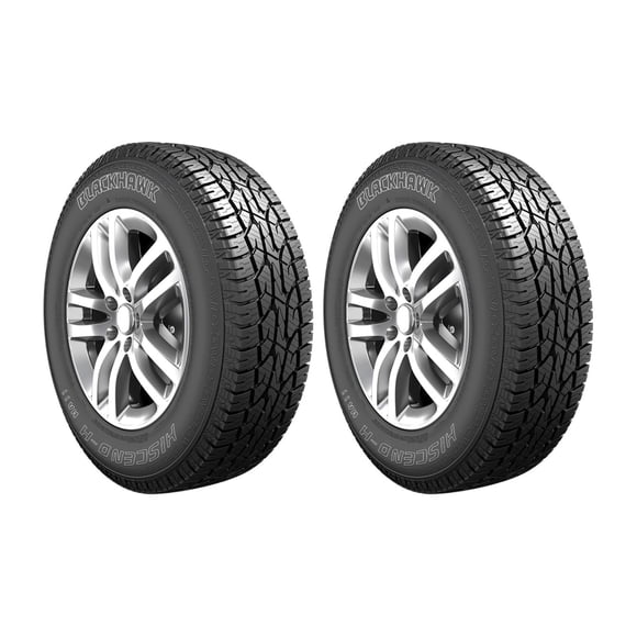 PAQUETE DE 2 LLANTAS - 235 75 R15 BLACKHAWK HA11 VT LB 107S LT