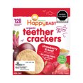 thumbnail image 1 of Happy Baby Teethers Galleta sabor a Fresa y Betabel con Amaranto (6 x 12 pack), 1 of 7