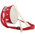 thumbnail image 2 of Instrumentos de percusión de tambor de marcha juguete de educación temprana tambor de juguete Musical con baquetas, 2 of 6