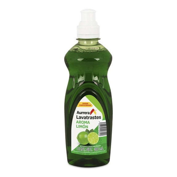 Lavatrastes Líquido Aurrera Limón 390ml