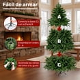 thumbnail image 3 of Arbol de Navidad JARDIMEX Pino Artificial Follaje Frondoso 160 cm, 3 of 8