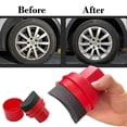 thumbnail image 4 of Cepillo de esponja para pulir neumáticos de coche con tapa | Aplicador de cera y aceite de alta densidad | Diseño curvo ergonómico para un brillo y protección uniformes de los neumáticos, 4 of 6