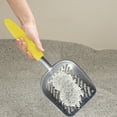 thumbnail image 3 of Apmemiss Clearance Cat Litter Scoop, Sturdy Litter Cleaner Corner Shovel, Stainless Steel Mesh Litter Shovel, Easy to Clean Reptile Terrarium Sand Waste, Beach Shovel, 3 of 5