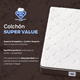 thumbnail image 3 of Colchón + Box Spring Air Queen Size Super Value + 2 Almohadas SC + Protector, 3 of 7