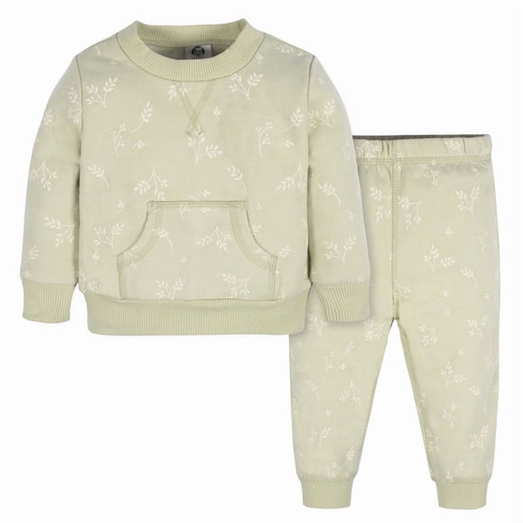Set Sudadera y Pants Gerber Niña Talla 24 Meses
