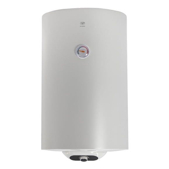 Calentador de Agua Depósito Eléctrico 30 Litros, 1 Servicio, Encendido automático, Temperatura ajustable 20°C a 75°C, Corriente eléctrica 127V, Seguro y sin gas, Boiler de depósito AVERA, C30LE