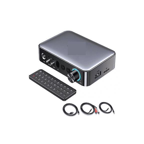 Receptor adaptador De Audio 3 En 1 Bluetooth 5.1 BELUG negro