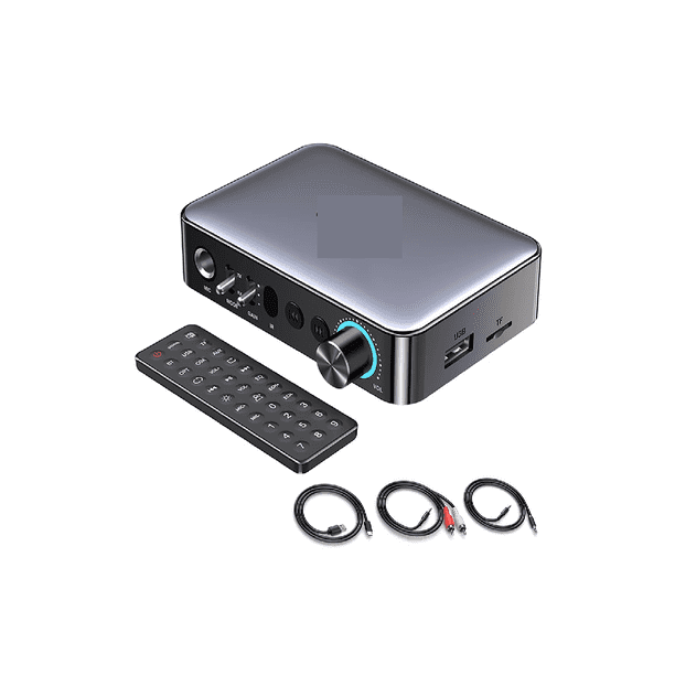 Receptor adaptador De Audio 3 En 1 Bluetooth 5.1 BELUG negro
