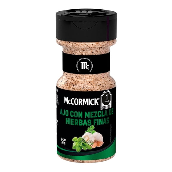 Ajo McCormick con mezcla de hierbas finas 70 g