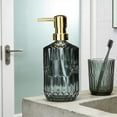 thumbnail image 1 of CaiYueKe Glass Soap Dispenser with Rust Proof Pump, Refillable Kitchen Soap Dispenser for Dish Soap, Soap Dispenser Bathroom for Hand soap, Lotion, Body Wash, 1 of 7