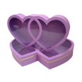 thumbnail image 2 of Caja de regalo de 2 piezas para San Valentín, regalos para el Día de la Madre, cumpleaños Púrpura, 2 of 9