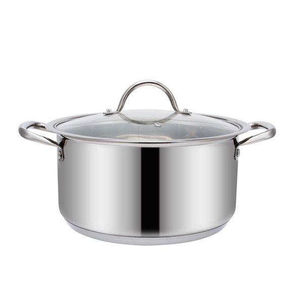 Olla Con Tapa Fraciel 26 cm 6L Inducción Acero Inoxidable
