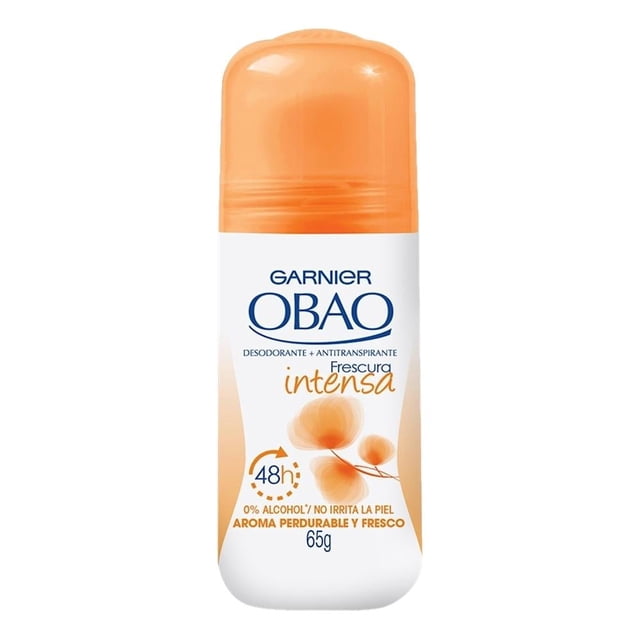 Desodorante antitranspirante Garnier Obao frescura intensa para dama en roll on 65 g