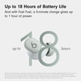 thumbnail image 5 of Beats Solo Buds - Wireless Bluetooth Earbuds | 18 Hours of Battery Life | Apple & Android Compatibility | Built-in Microphone - Storm Gray, 5 of 5