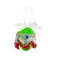 thumbnail image 2 of Colgante de huevo de Pascua con lazo | Decoración colgante de plástico de 6 cm para la búsqueda de huevos de Pascua, artículos de fiesta y rellenos de cestas | Apto para niños, reutilizable en azul,, 2 of 7