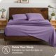 thumbnail image 3 of Juego de fundas de almohada Bare Home cierre tipo sobre colección Premium 1800 tamaño Queen lavanda 2 unidades, 3 of 6