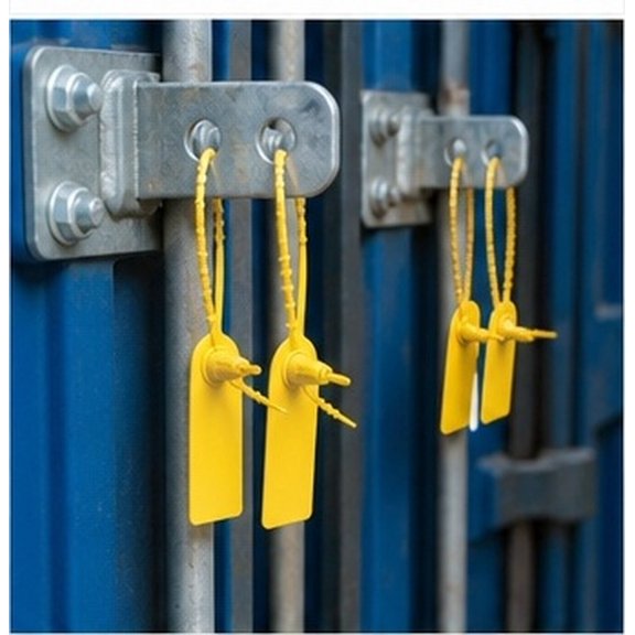 WRITWAA 100Ud Sellos De Seguridad Amarillos Para Uso En Trailers Equipos Y Maletas