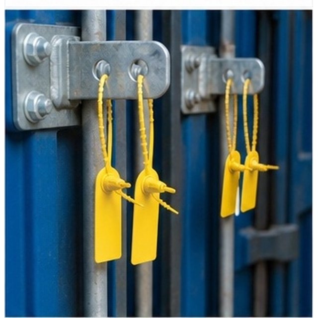 WRITWAA 100Ud Sellos De Seguridad Amarillos Para Uso En Trailers Equipos Y Maletas