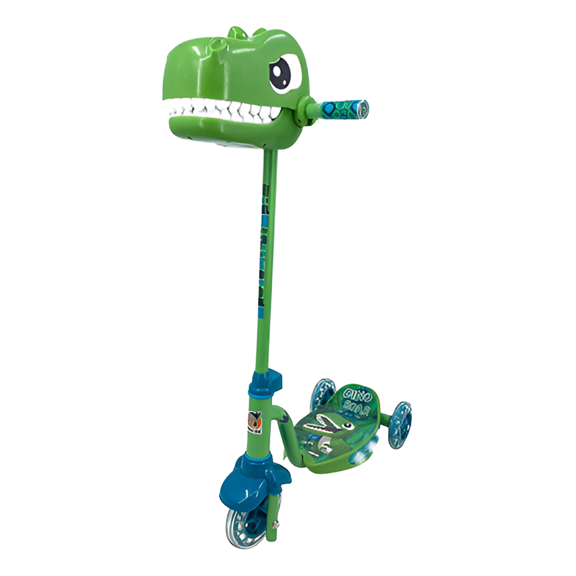 Scooter Patin Monopatin Apache Dinosaurio Luz Sonido