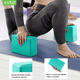 thumbnail image 2 of Bloque Para Yoga Brick Pilates Fitness Y Ejercicios Ladrillo Verde, 2 of 5
