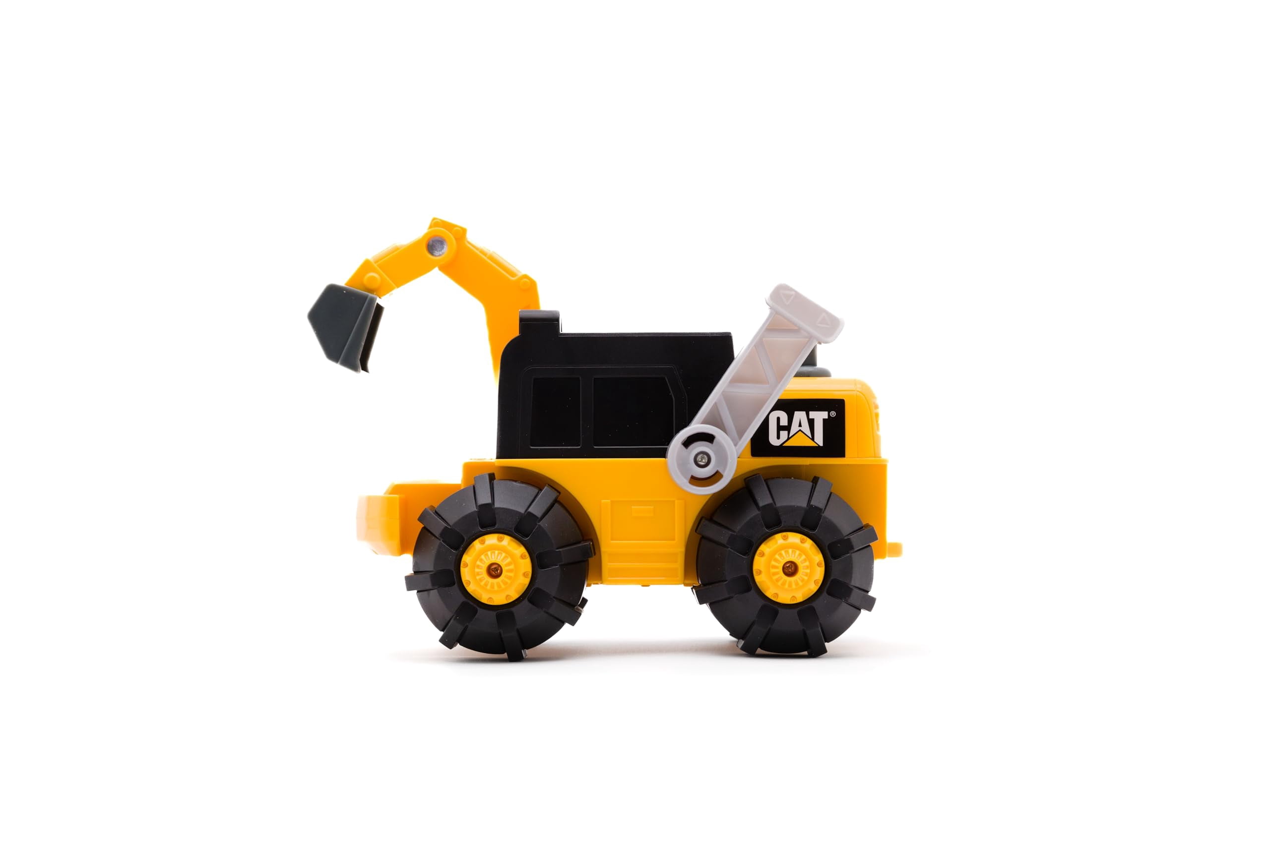 Excavadora de juguete de construcción CAT Unstoppable Movers de más de 3 años