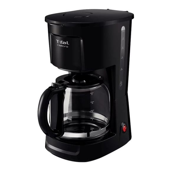 Cafetera T-Fal Heliora 12 Tazas Negro