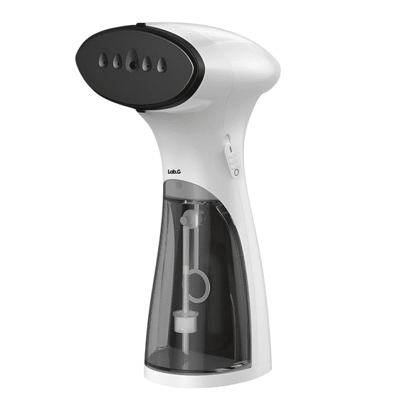 Planchas para Ropa de Vapor Vertical Portatil 1500w Lab.G, Blanco/Negro