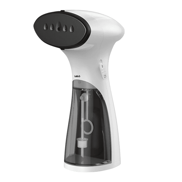Planchas para Ropa de Vapor Vertical Portatil 1500w Lab.G, Blanco/Negro