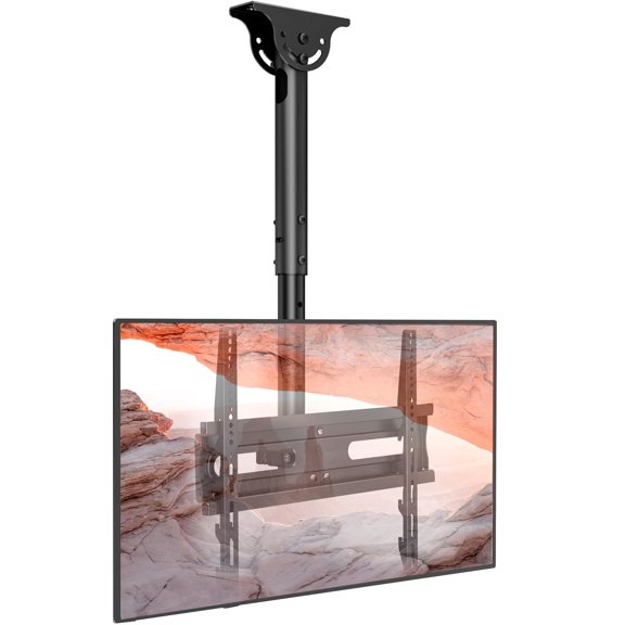 Soporte de techo para TV AX WABER ajustable de 26 a 65 pulgadas, 50 kg, negro