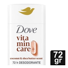 Desodorante Dove VitaminCare + en barra sin Aluminio 72 gr,Coconut & Shea