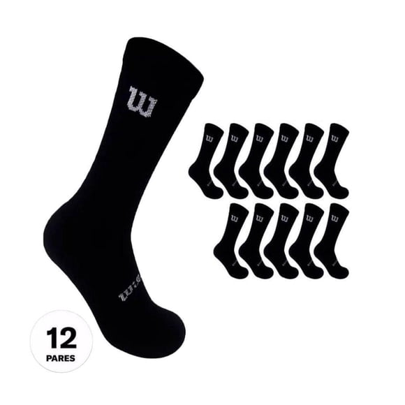 Calceta Wilson Para Hombre Unitalla 12 Pares