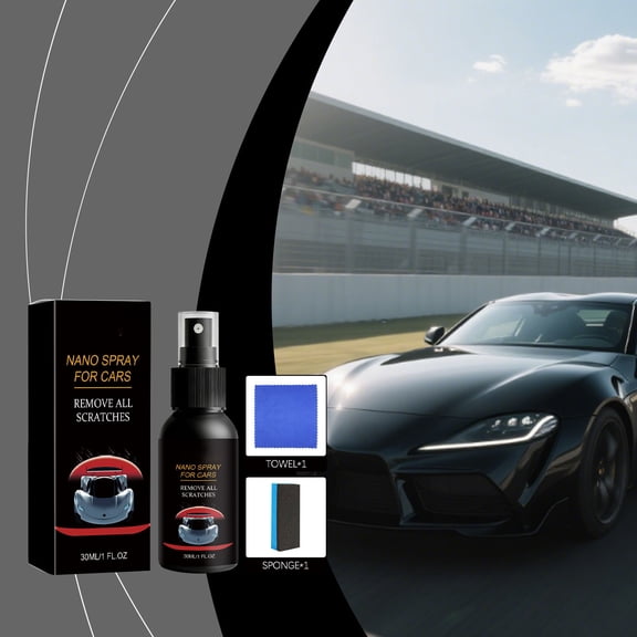 Spray protector para automóviles: nanoprotector, hidrofóbico, autolimpiante, abrillantador, eliminador de arañazos y oxidación, antioxidante, para uso interior y exterior.